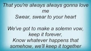 Air Supply - Swear To Your Heart Lyrics