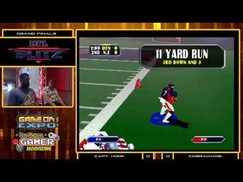 2019 Game On Expo – NFL Blitz (Nintendo 64) Grand Finals – Capt.  Hook vs  CobraDad18