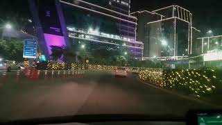 Night Car Drive Gurgaon WhatsApp new Status♠