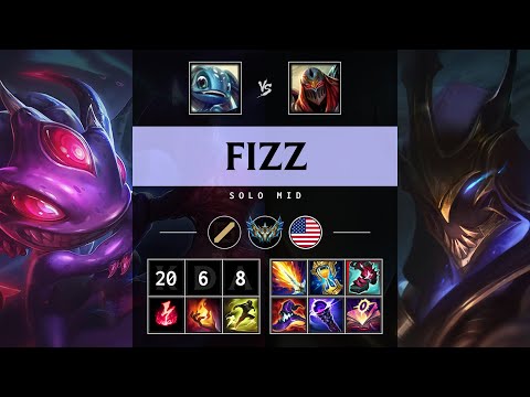 Fizz Mid vs Zed - NA Challenger Patch 25.14