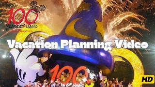 ✨ 100 Years of Magic: Walt Disney World Planning Video 2001 HD Vacation Guide & Disney History