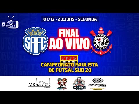 FINAL SUB 20 - SANTO ANDRÉ INTELLI X CORINTHIANS - FPFS