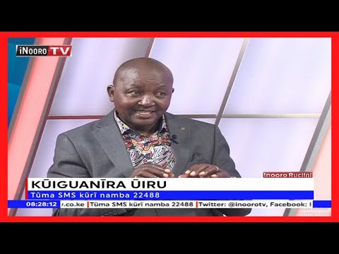 Andũ me nyũmba nĩmaiganaine tondũ o mũndũ he kĩndũ arenda kuuma he ũrĩa ũngĩ –Mũtungatĩri Paul Kuria