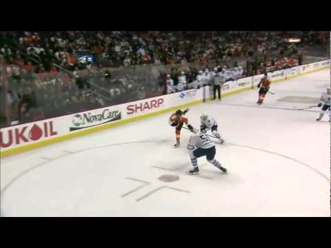 James Reimer's Amazing Save Against the Flyers (3/3/11)