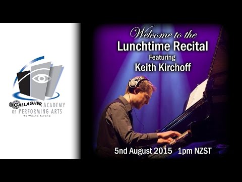 Wednesday Lunchtime Recital Series - Keith Kirchoff (piano)