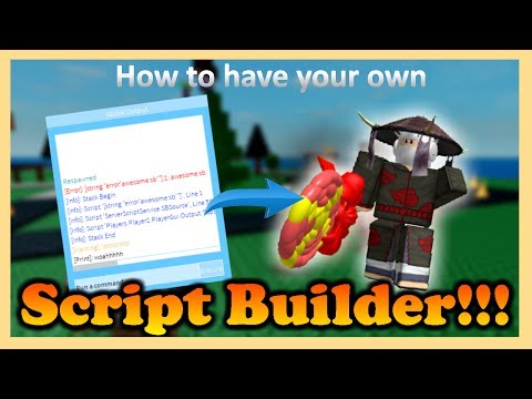 Currently Not Working Roblox How To Get Your Own Script Builder - currently not working roblox how to get your own script builder 2017 cadensb