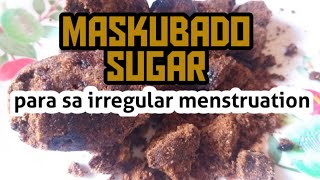 maskubado sugar/ muscovado sugar