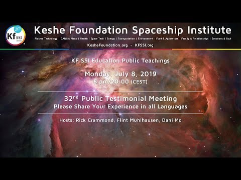 2019 07 08 PM 32nd Public Meeting for Testimonials - Share Your Plasma Experience in Any Language