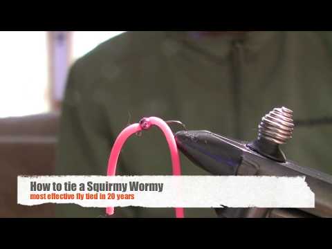 How to tie a Squirmy Wormy. 