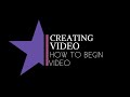 Creating A Video Step One 1