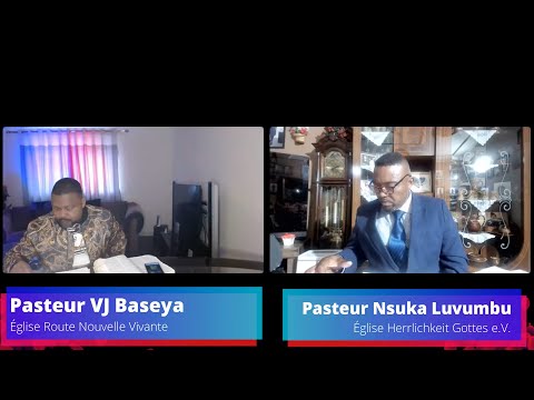 Pst. VJ Baseya & Pst. Luvumbu Nsuka parlent sur Tu es un lion