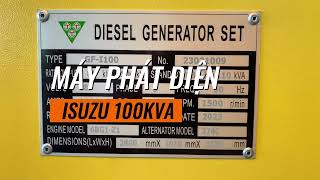 Máy phát điện ISUZU 100kVA - Liên hệ 0918 026 532