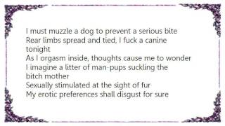 Broken Hope - Erotic Zoophilism Lyrics