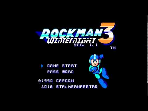Rockman 3 Winternight - Wily Map (La leyenda del hada y el mago)