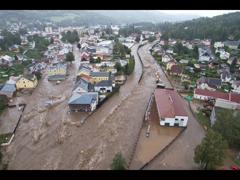 Povodně na Jesenicku 2024