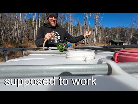 This Was Supposed to Be Easy | Winter Water the Hard Way