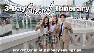 Things to do in Seoul! 3-Day Trip Itinerary~