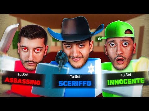 GIOCO MURDER MISTERY 2 per la PRIMA VOLTA! ROBLOX ITA