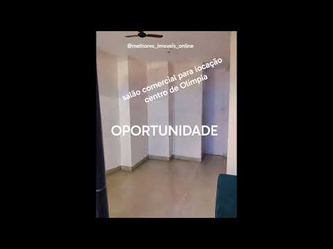 Salão Comercial para Locação em Olímpia! Espaço Amplo, Excelente Localização e Valor Imperdível! Agende sua Visita!