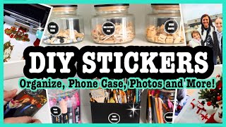 🤯 MAKE YOUR OWN STICKERS!! ORGANIZATION, PLANNER, PHOTOS AND MORE using Liene Pixcut S1!