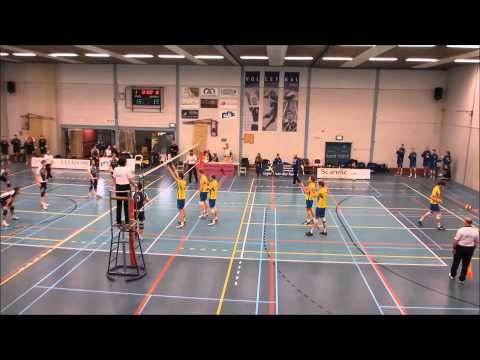 2015-01-21 Beker kwartfinale VoCASA HS1 - Webton Hengelo HS1 (Nijmegen)