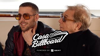 Nino D&#39;Angelo e Livio Cori - Casa Billboard @ Sanremo 2019