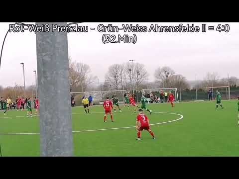 Rot-Weiß Prenzlau - Grün Weiss Ahrensfelde ll (Highlights)