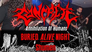 Music video thumbnail preview for Concrete - Annihilation Of Humans - Live 2014 by Concrete
