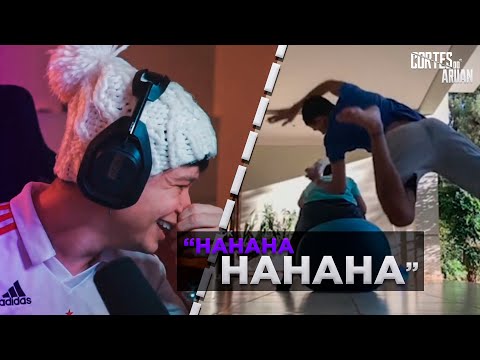ARUAN REAGE À AMORA (COMPILADO DE MEMES) PARTE 4 - Cortes do Aruan