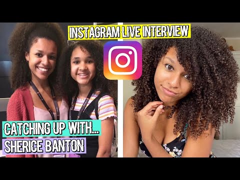 Catching up with Sherice Banton (Tiktok Star) | Inspiring Vanessa