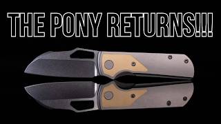 Finger Shattering Detent (And I Like It) - Divo Knives Pony Stout V2 in Vanax!