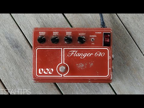 DOD Flanger 640 1970's Vintage Reticon SAD1024A Chip before 670 image 16