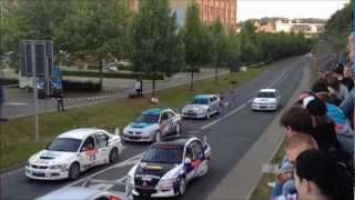 preview picture of video '41 Minuten Thüringen Rallye 2012 Pößneck Innenstadt'