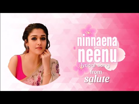 ninnaena song from salute(lyrical)