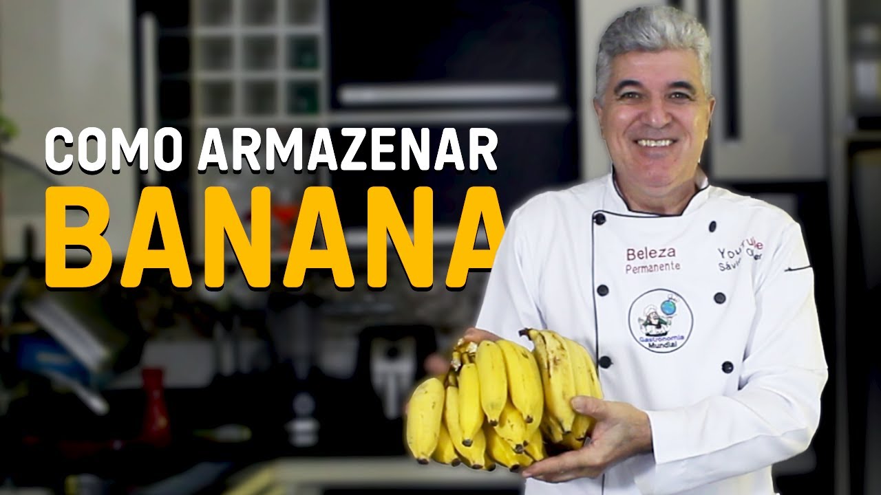 Como armazenar BANANA por  MAIS DE DOIS ANOS!