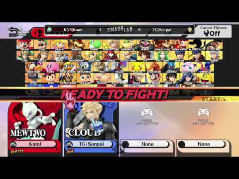 SL52 Winners Semis - KYS|Kami (Mewtwo) vs TG|Senpai (Cloud)