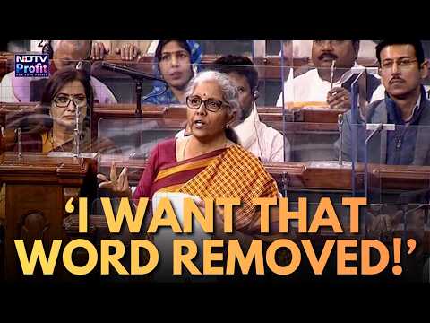 WATCH: Nirmala Sitharaman Loses Cool In Parliament Over Lynching!