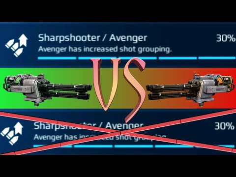Avenger With Shot Grouping VS Without Shot Grouping - WAR ROBOTS