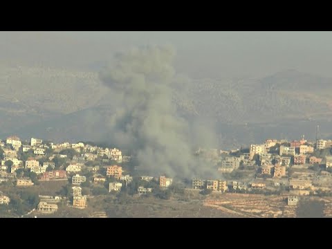 Smoke rises after Israeli strikes on villages in south Lebanon | AFP