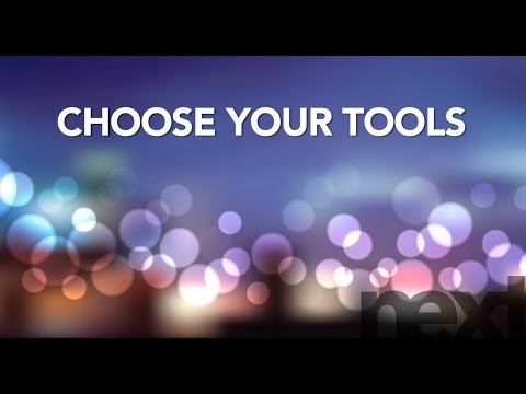 The Shaper Training #2 - Choose Your Tools