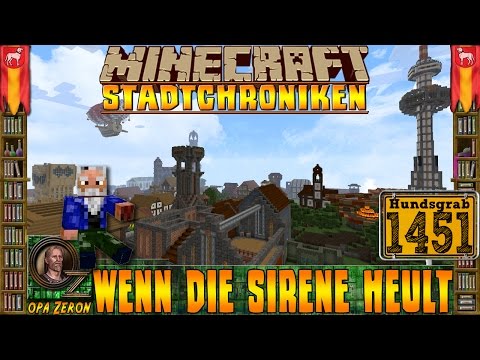 Minecraft #1451 -Stadtchroniken- Wenn die Sirene heult [HD+Deutsch]