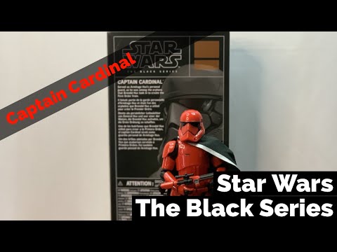 Captain Cardinal  | Star Wars The Black Series | Target Exclusive | Unboxing and Review