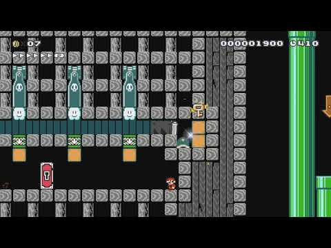 E S C A P E by [CH]☆Eπzσ. - Super Mario Maker - No Commentary 1bn