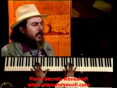 Dr. John playing 'IKO IKO'