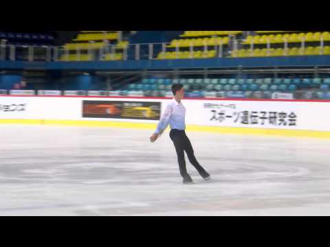 ISU 2014 Jr Grand Prix Zagreb Men Short Program Carlo Vittorio PALERMO ITA