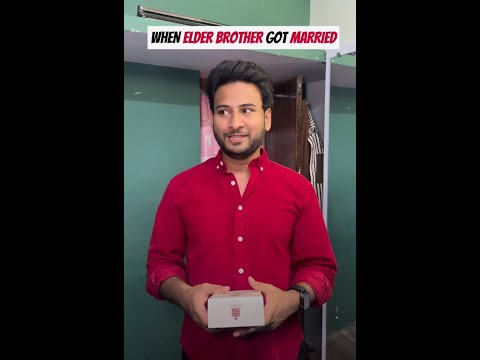 WHEN ELDER BROTHER GOT MARRIED#viralvideos #funnyvideos #fawazmanns #comedyvideos #funnyvideos
