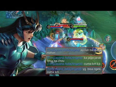 TERLALU LINCAH BOWO BIKIN DEK ASFA NARO HARAPAN PENUH !! CHOU BUILD TERSAKIT - TOP GLOBAL CHOU MLBB 