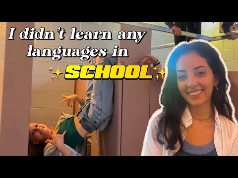 Why do so many people struggle with learning languages in high school?