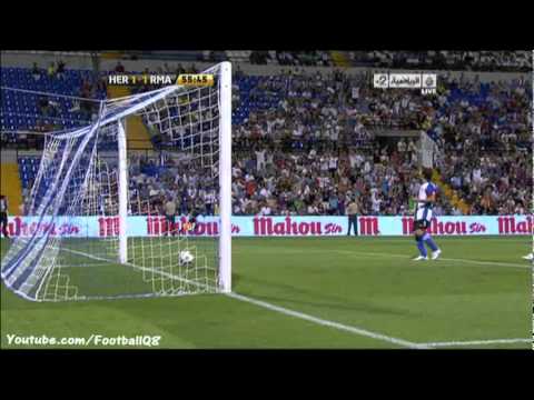 Hercules Vs Real Madrid All Goals HQ [ 1-3 ] Friendly Match 2010