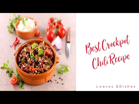 Best Crockpot Chili Recipe